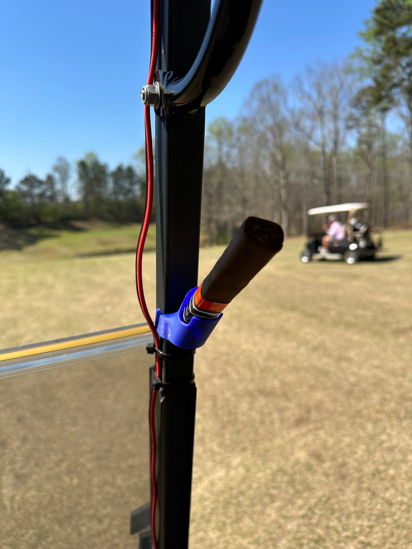 Golfcart Cigar Holder